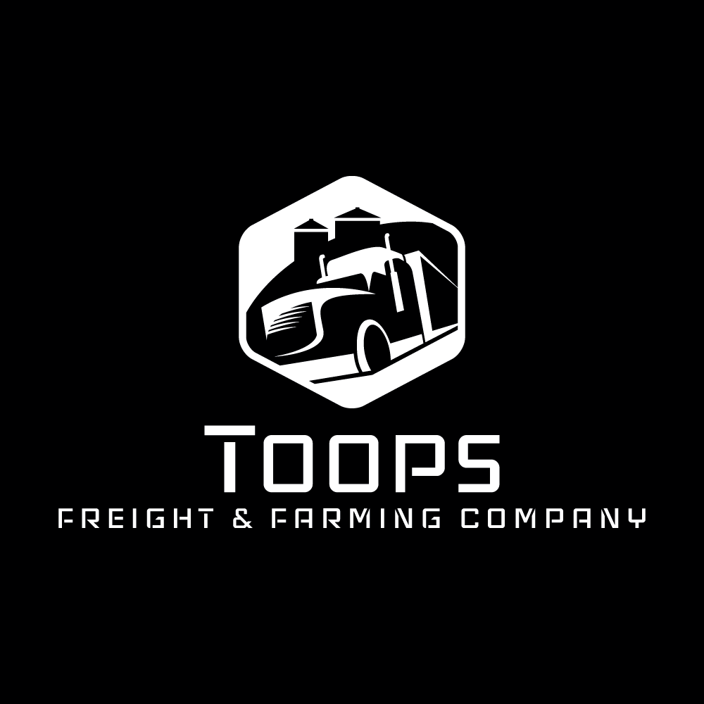 Toops Logo - White